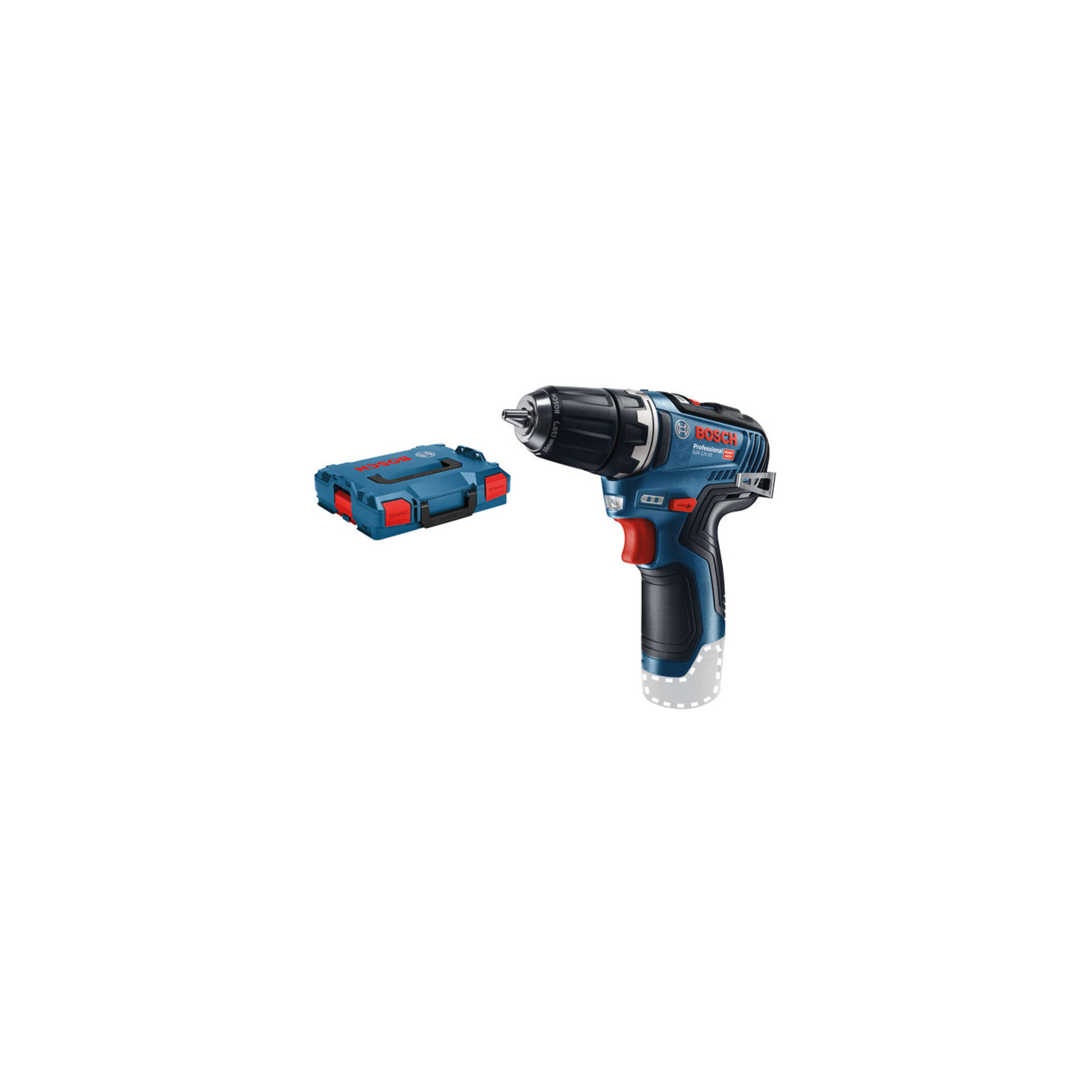 Bosch Akku-Bohrschrauber GSR 12V-35 Solo Version L-BOXX
