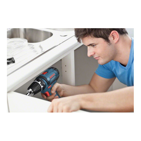 Bosch Akku-Bohrschrauber GSR 14,4-2-LI, mit 2 x 1,5 Ah Li-Ion Akku, L-BOXX