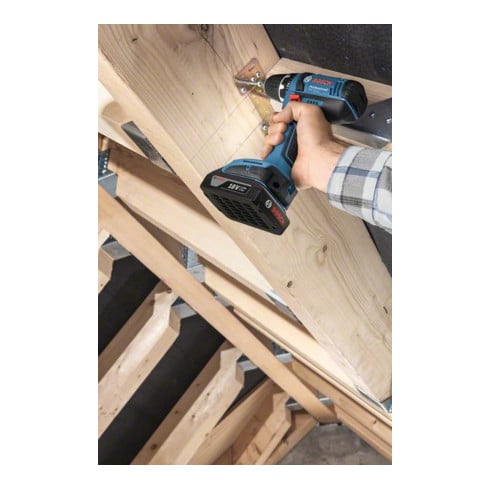 Bosch Akku-Bohrschrauber GSR 18-2-LI, 2 Akku GBA 18V 2.0Ah, Ladegerät AL 1820 CV