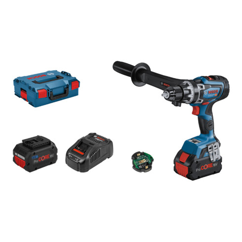 Bosch Akku-Bohrschrauber GSR 18V-150 C mit 2x Akku ProCORE18V 8.0Ah in L-BOXX