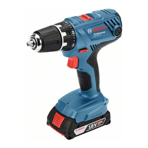 Bosch Akku-Bohrschrauber GSR 18V-21, 2 x Akku GBA 18V, Ladegerät GAL 18V-20