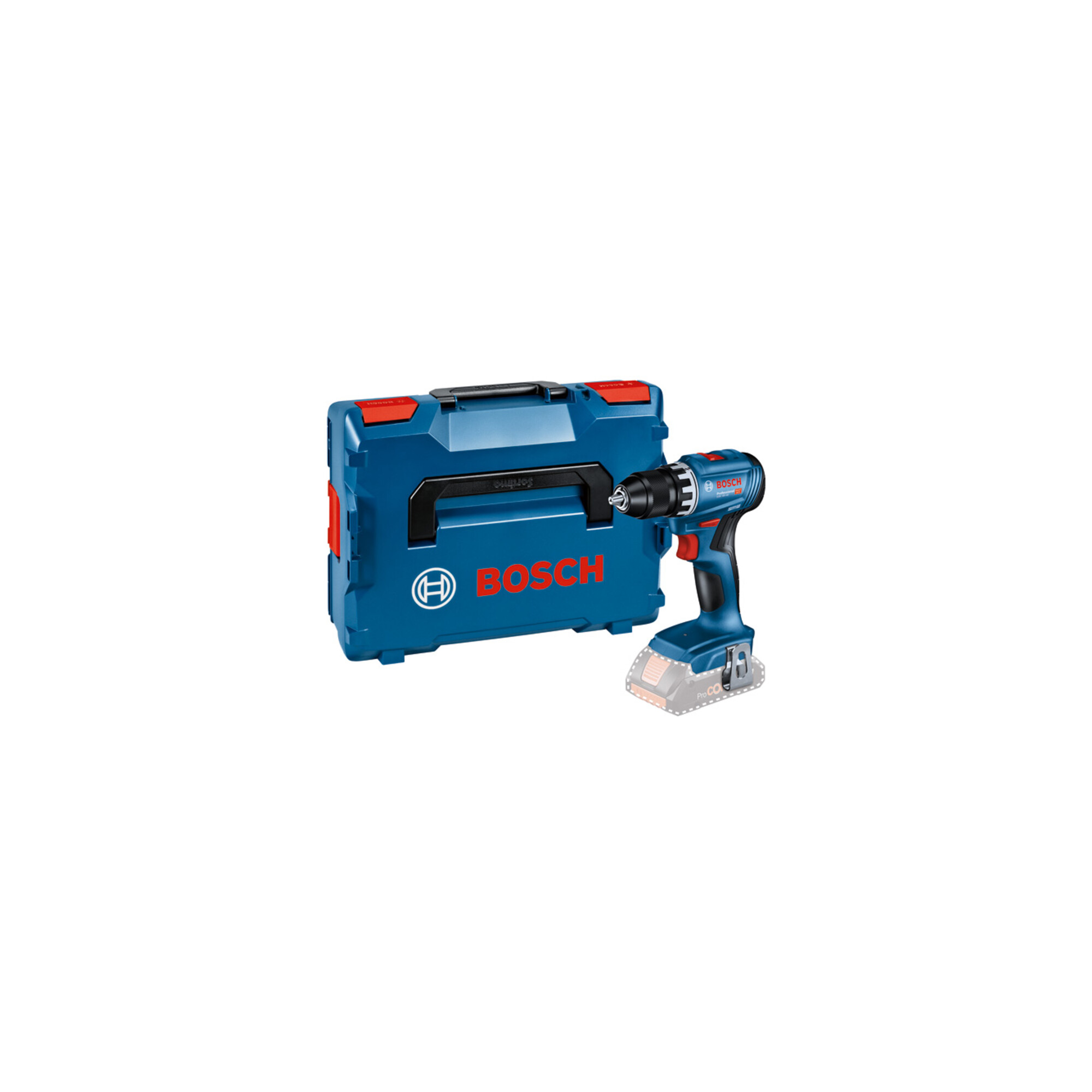 BOSCH Akku-Bohrschrauber GSR 18V-45 mit L-BOXX
