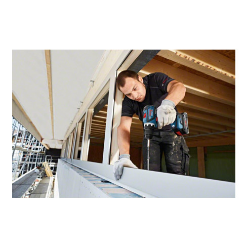 Bosch Akku-Bohrschrauber GSR 18V-60 C mit 2 x 5,0 Ah Li-Ion Akku GCY 30-4 L-BOXX