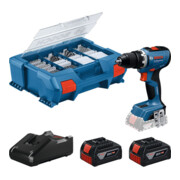 Bosch Akku-Bohrschrauber GSR 18V-65 mit 2 x Akku GBA 18V 4.0Ah