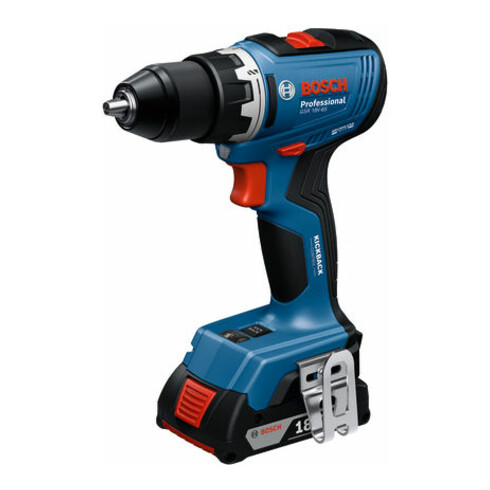 Bosch Akku-Bohrschrauber GSR 18V-65 mit 2 x Akku ProCORE18V 4.0Ah, L-BOXX-Koffer
