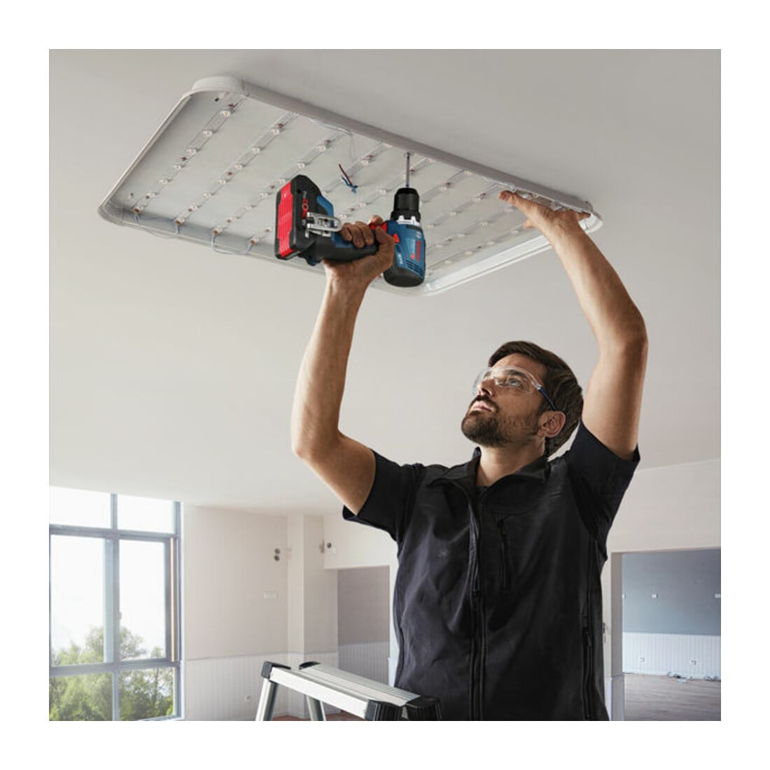 Bosch Akku-Bohrschrauber GSR 18V-65 mit 2 x Akku ProCORE18V 4.0Ah, L-BOXX-Koffer