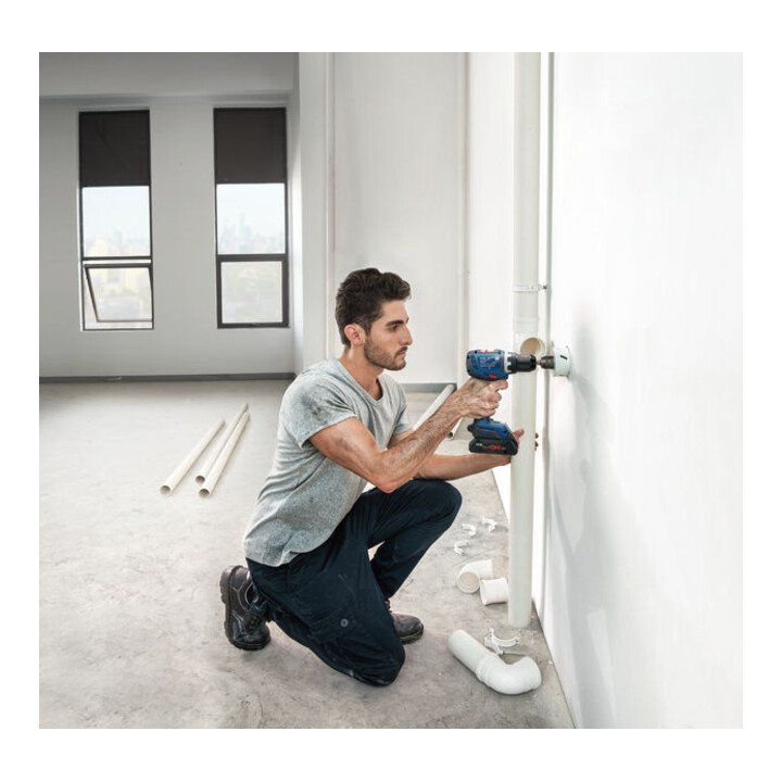 Bosch Akku-Bohrschrauber GSR 18V-65 mit 2 x Akku ProCORE18V 4.0Ah, L-BOXX-Koffer