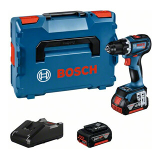 Bosch Akku-Bohrschrauber GSR 18V-90 C, 2 Akku 4,0Ah in L-BOXX