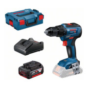 Bosch Akku Bohrschrauber-Set, GSR 18V-55 + 2 x Akkus + Ladegerät-1