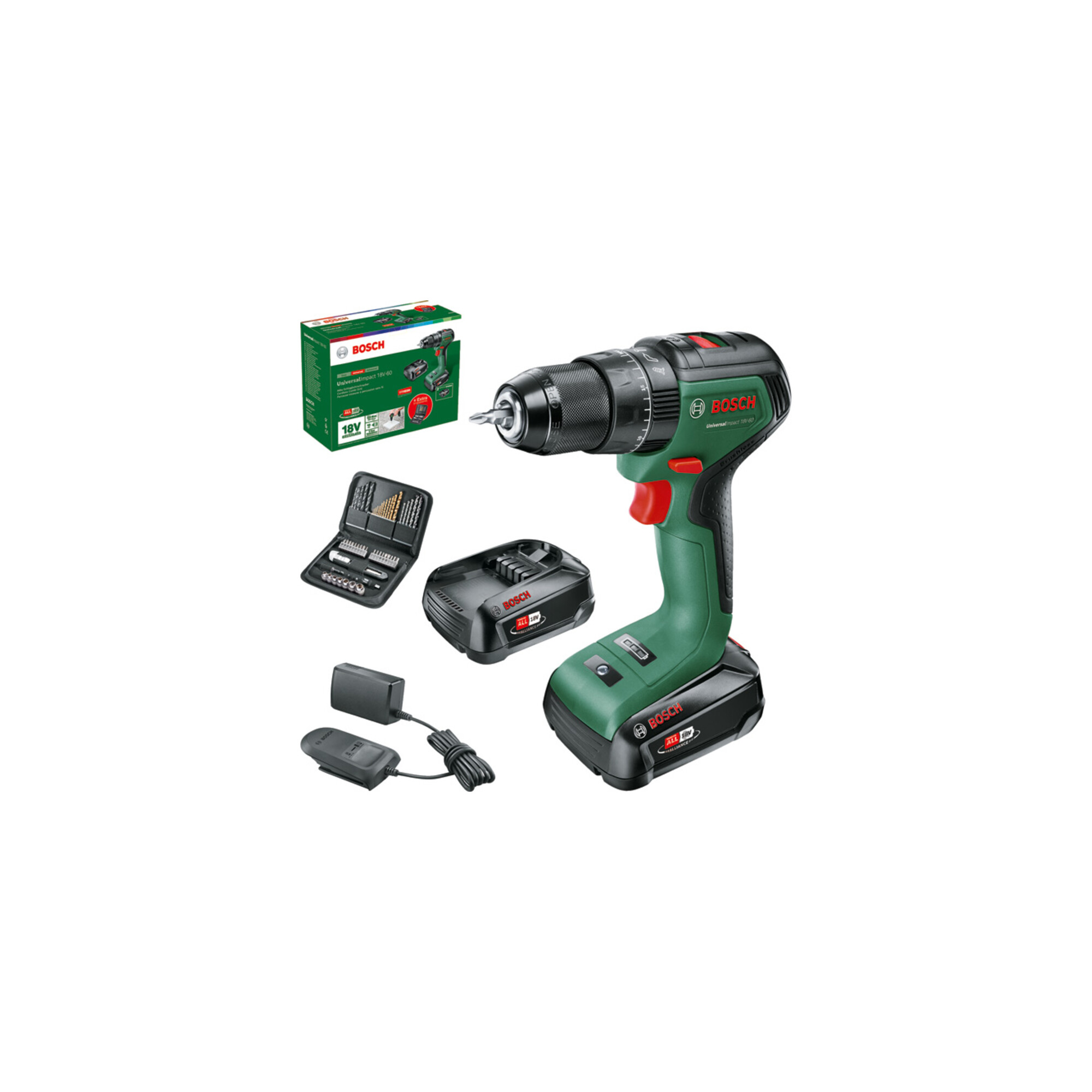 Bosch Akku-Bohrschrauber UniversalImpact 18V-60