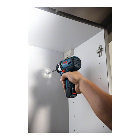 Bosch Akku-Drehschlagschrauber GDR 10,8-LI, mit 2 x 2,0 Ah Li-Ion Akku, im Karton
