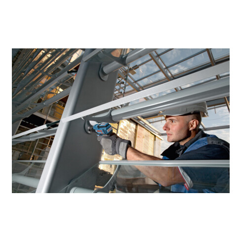 Bosch Akku-Drehschlagschrauber GDR 12 V-100 EC mit 2 x 3 Ah Li-Ion Akku L-BOXX