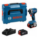 Bosch Akku-Drehschlagschrauber GDR 18V-215 mit 2 x Akku GBA 18V 4.0Ah, L-BOXX 136-1