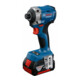 Bosch Akku-Drehschlagschrauber GDR 18V-215 mit 2 x Akku GBA 18V 4.0Ah, L-BOXX 136-2