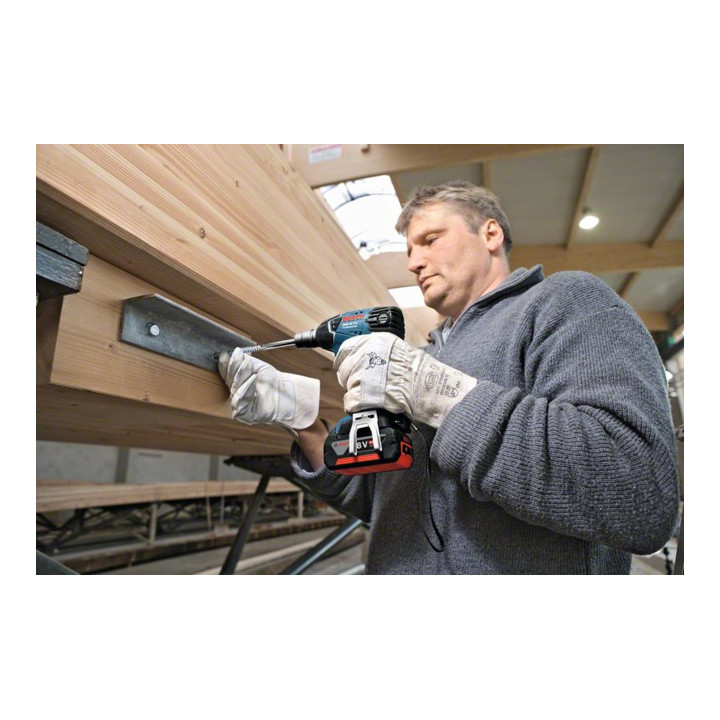 Bosch Akku-Drehschlagschrauber GDS 18 V-LI, Solo Version, L-BOXX
