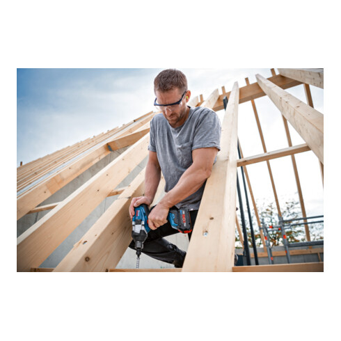 Bosch Akku-Drehschlagschrauber GDS 18V-1000 C: 2x Akku ProCORE18V 5.5Ah in L-BOXX