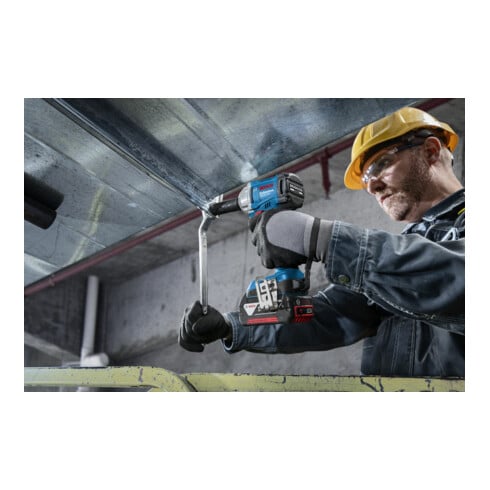 Bosch Akku-Drehschlagschrauber GDS 18V-350, 2 x Akku GBA 18V 4.0Ah in L-BOXX