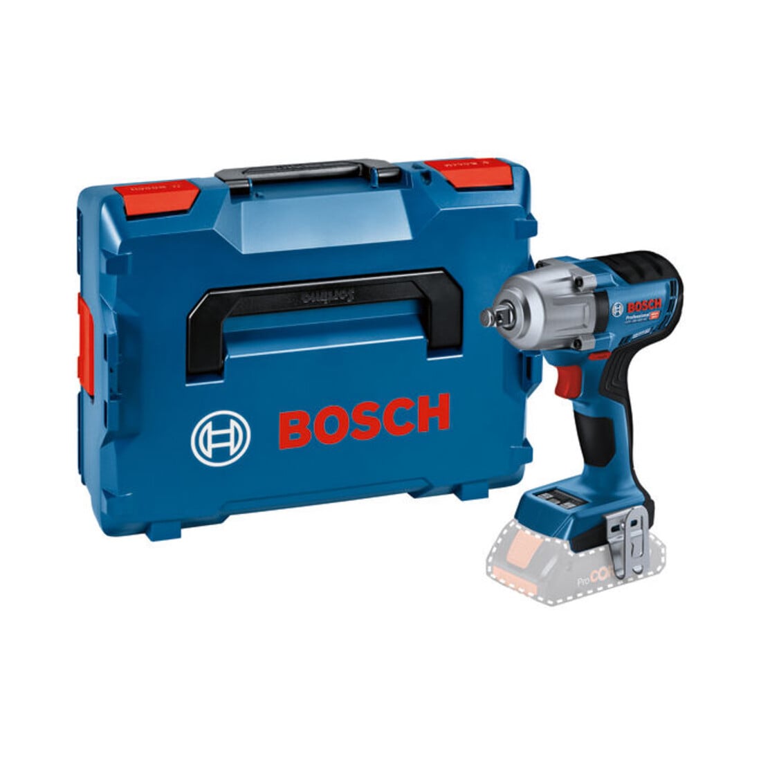 Bosch Akku-Drehschlagschrauber GDS 18V-450 HC, L-BOXX u. BT Low-Energ. Mod.