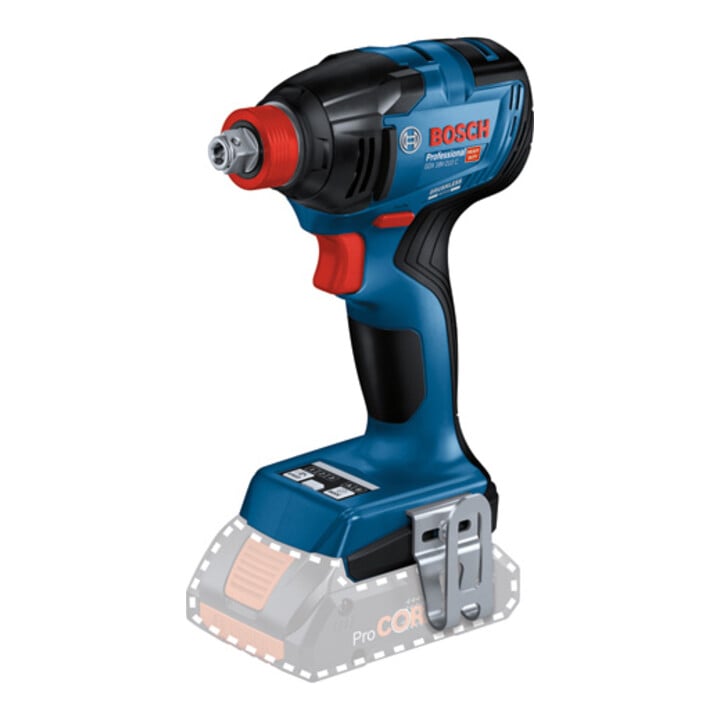 Set Bosch Akku-Drehschlagschrauber GDX 18V-210 C + 7tlg. Robust Line Holzspiralbohrer-Set + 7tlg. Robust Line Betonbohrer-Set CYL-5