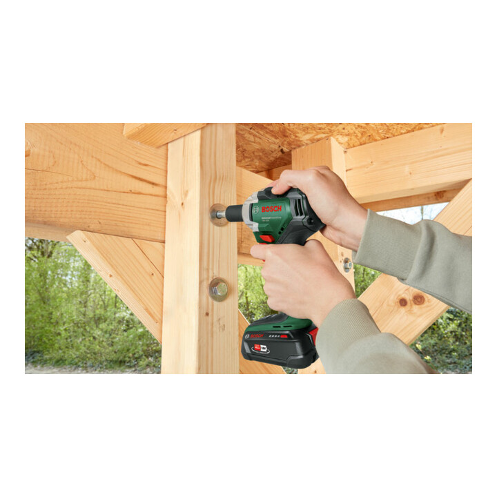 Bosch Akku-Drehschlagschrauber UniversalImpactDrive 18V-350 + 3 x Steckschlüssel