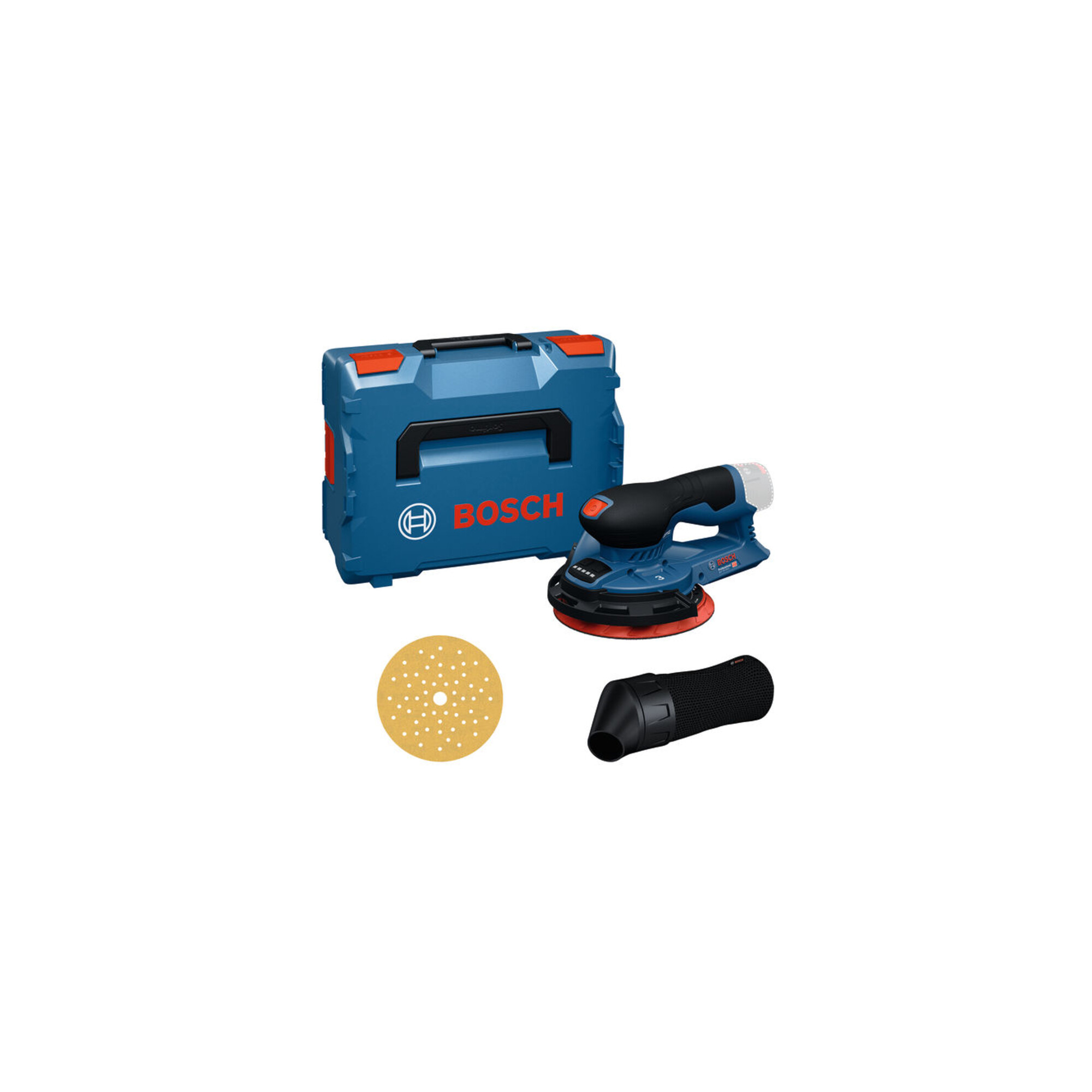 BOSCH Akku-Exzenterschleifer GEX 12V-150-3 in L-BOXX (solo; L)