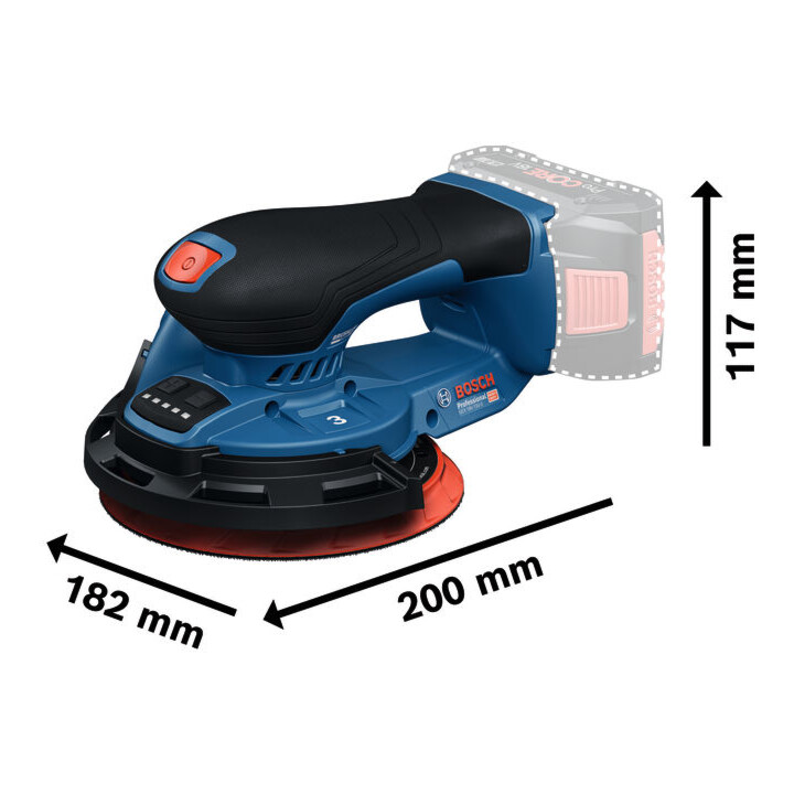 Bosch Akku-Exzenterschleifer GEX 18V-150-3 Solo