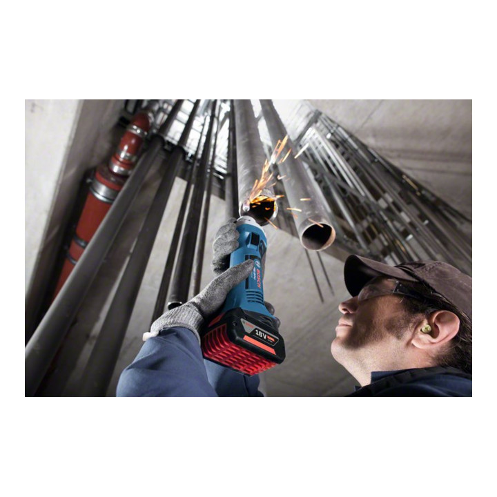 Bosch Akku-Geradschleifer GGS 18 V-LI Solo Version L-BOXX