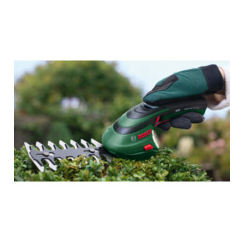 Bosch Akku-Gras- und Strauchschere Isio, Teleskopstiel