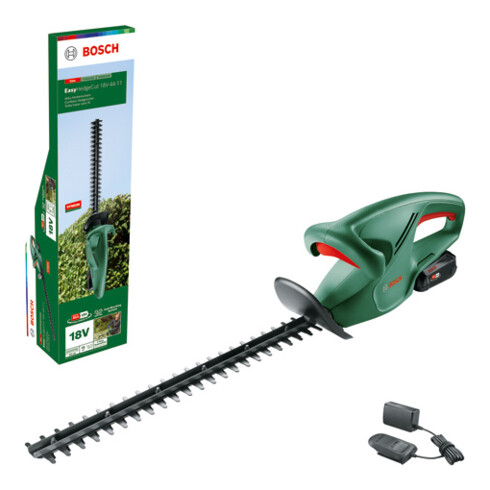 Bosch Akku-Heckenschere EasyHedgeCut 18V-44-11, 1 x Akku PBA 18V 2.0Ah