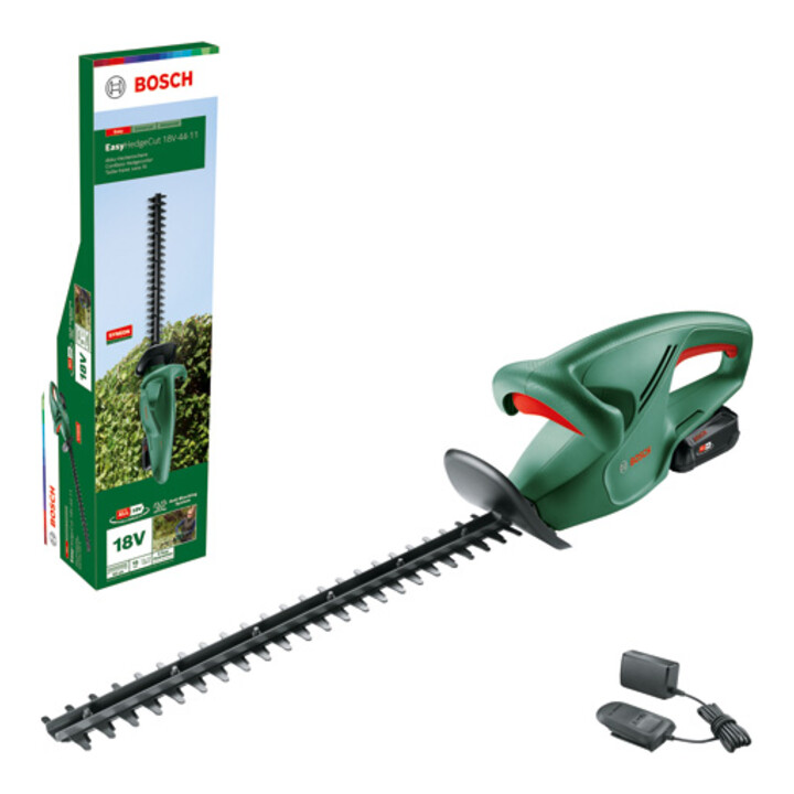 Bosch Akku-Heckenschere EasyHedgeCut 18V-44-11, 1 x Akku PBA 18V 2.0Ah