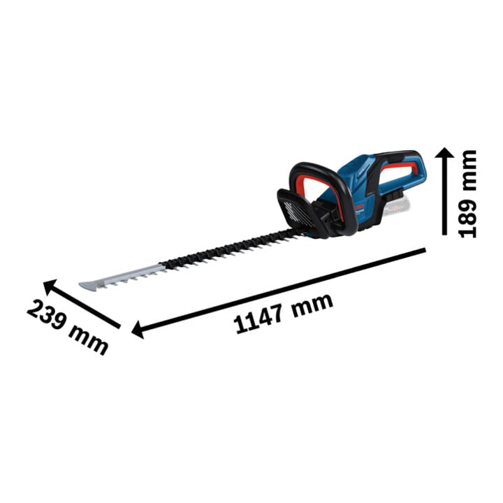 Bosch Akku-Heckenschere GHE 18V-60