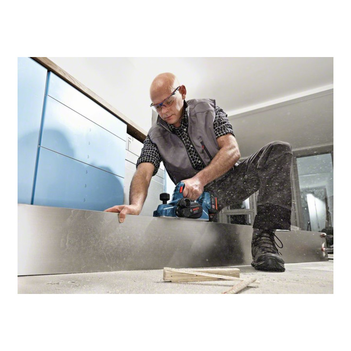 Bosch Akku-Hobel GHO 18 V-LI Solo Version L-BOXX