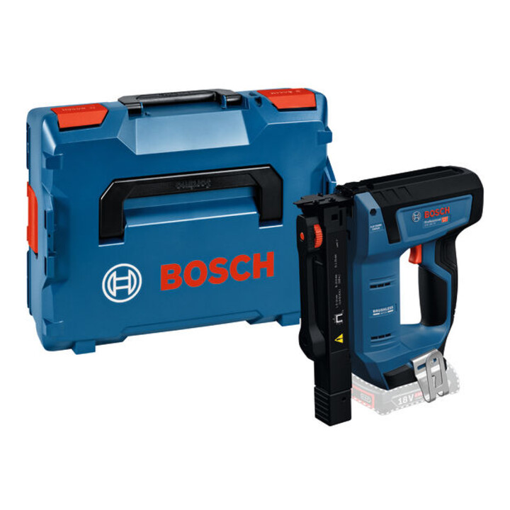 Set Bosch Akku-Holzklammerer GTH 18V-14 in L-BOXX (solo; L) + Akkupack ProCORE 18 Volt, 4,0 Ah