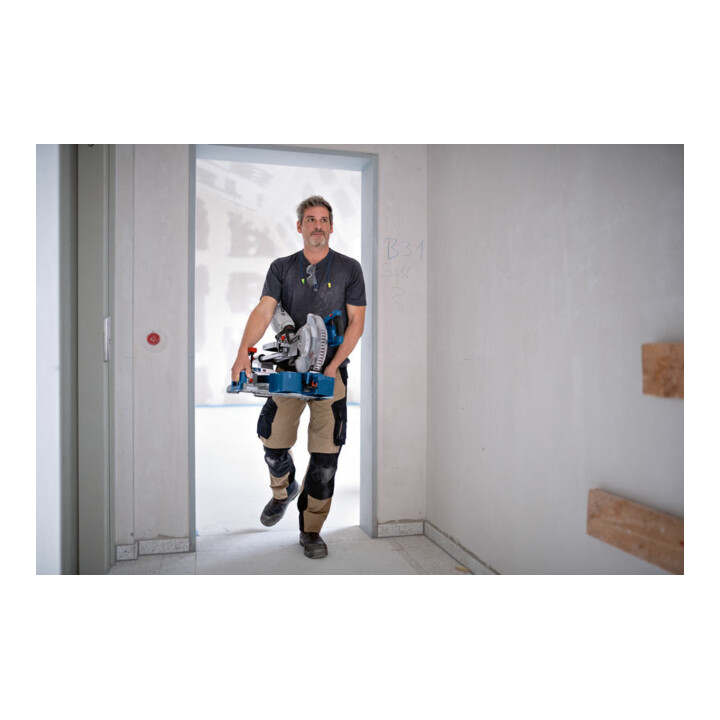 Bosch Akku-Kapp- und Gehrungssäge BITURBO GCM 18V-216 D
