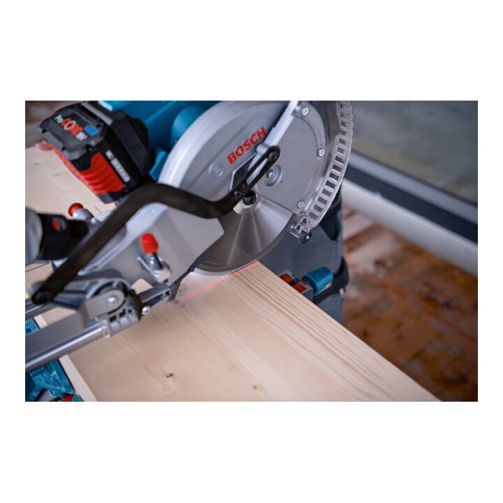 Bosch Akku-Kapp- und Gehrungssäge BITURBO GCM 18V-254 D