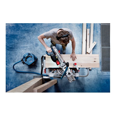 Bosch Akku-Kapp- und Gehrungssäge BITURBO GCM18V-305 GDC