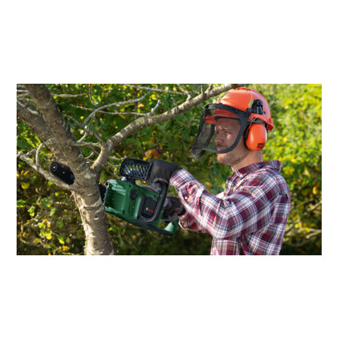 Bosch Akku-Kettensäge AdvancedChain 36V-35-40, 1x Akku 36V 2.0Ah, Ladegerät AL 36V-20