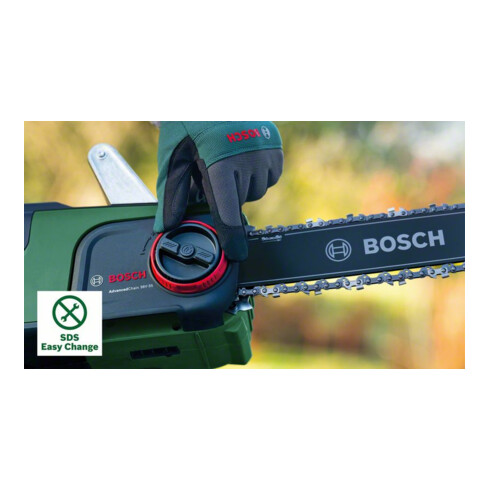 Bosch Akku-Kettensäge AdvancedChain 36V-35-40, 1x Akku 36V 2.0Ah, Ladegerät AL 36V-20