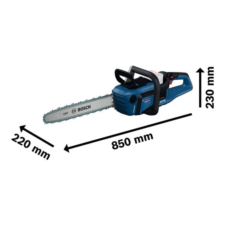 Bosch Akku-Kettensäge GKE 18V-40, 1x EXBA18V-55