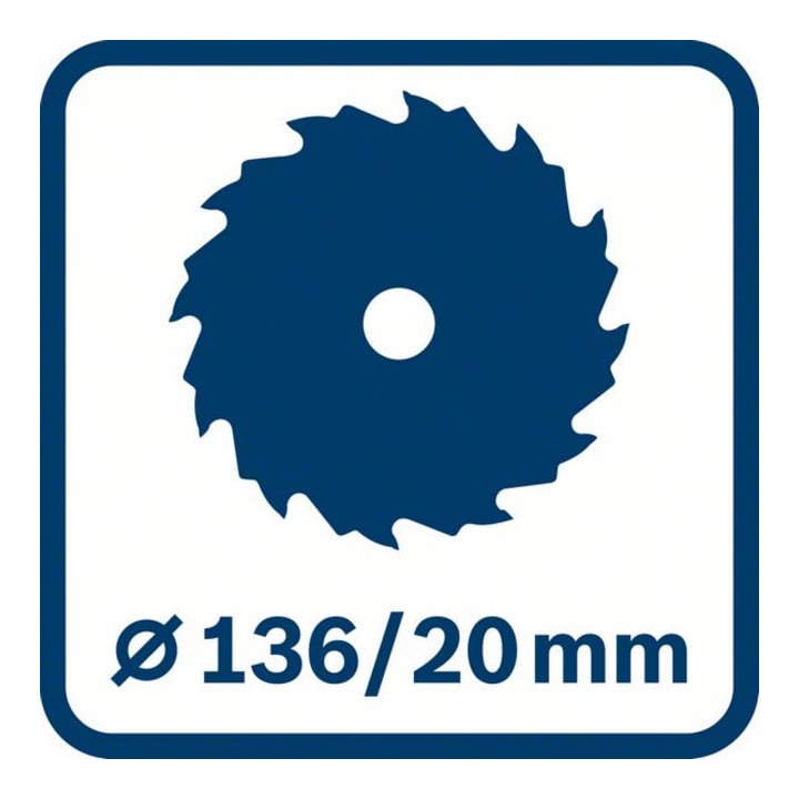 Bosch Akku-Kreissäge GKM 18 V-LI, mit 2 x 5,0 Ah Li-Ion Akku, L-BOXX
