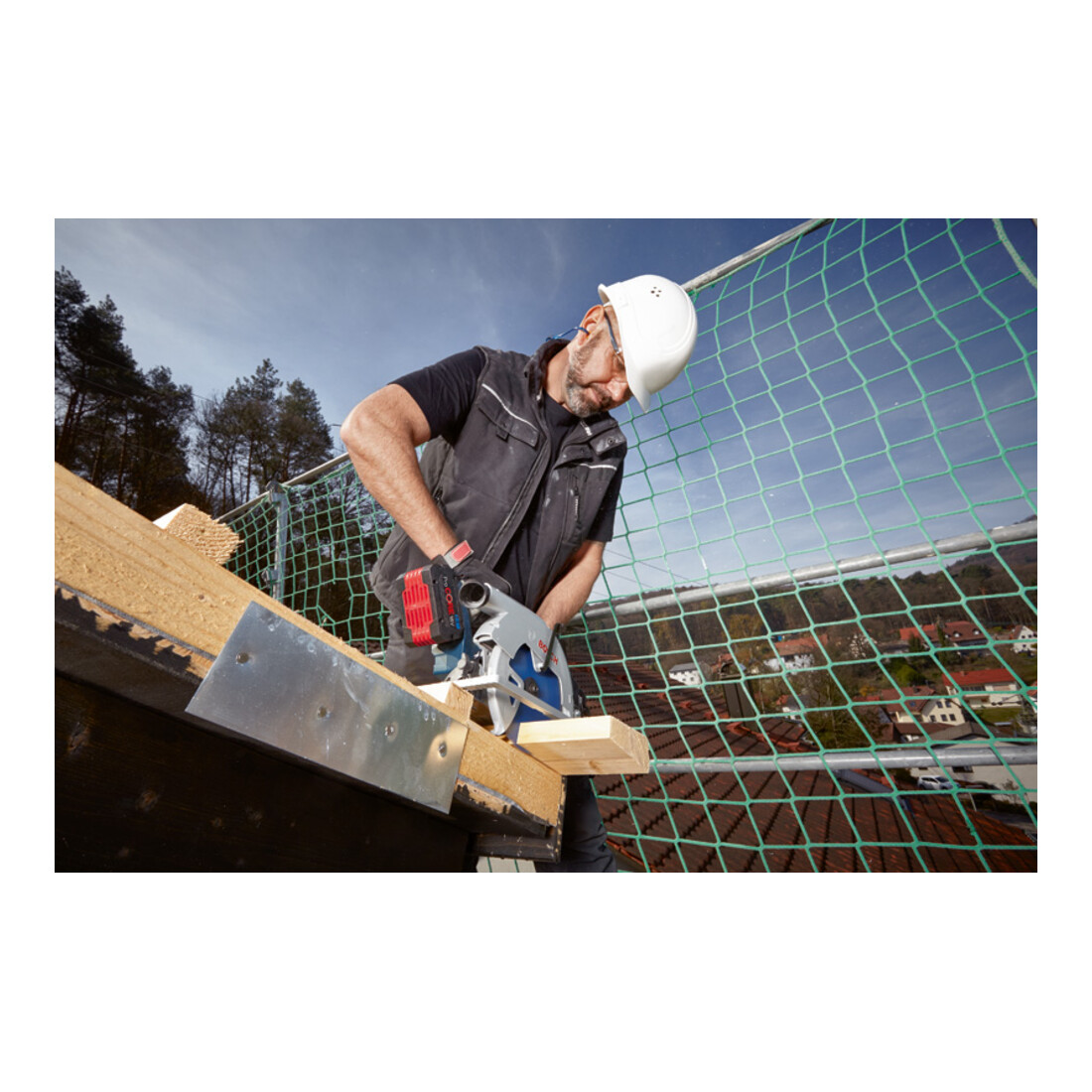 Bosch Akku-Kreissäge GKS 18V-68 G in L-BOXX