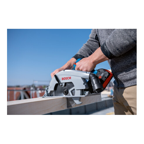 Bosch Akku-Kreissäge GKS 18V-70 L, 2 x Akku ProCORE18V 5.5Ah