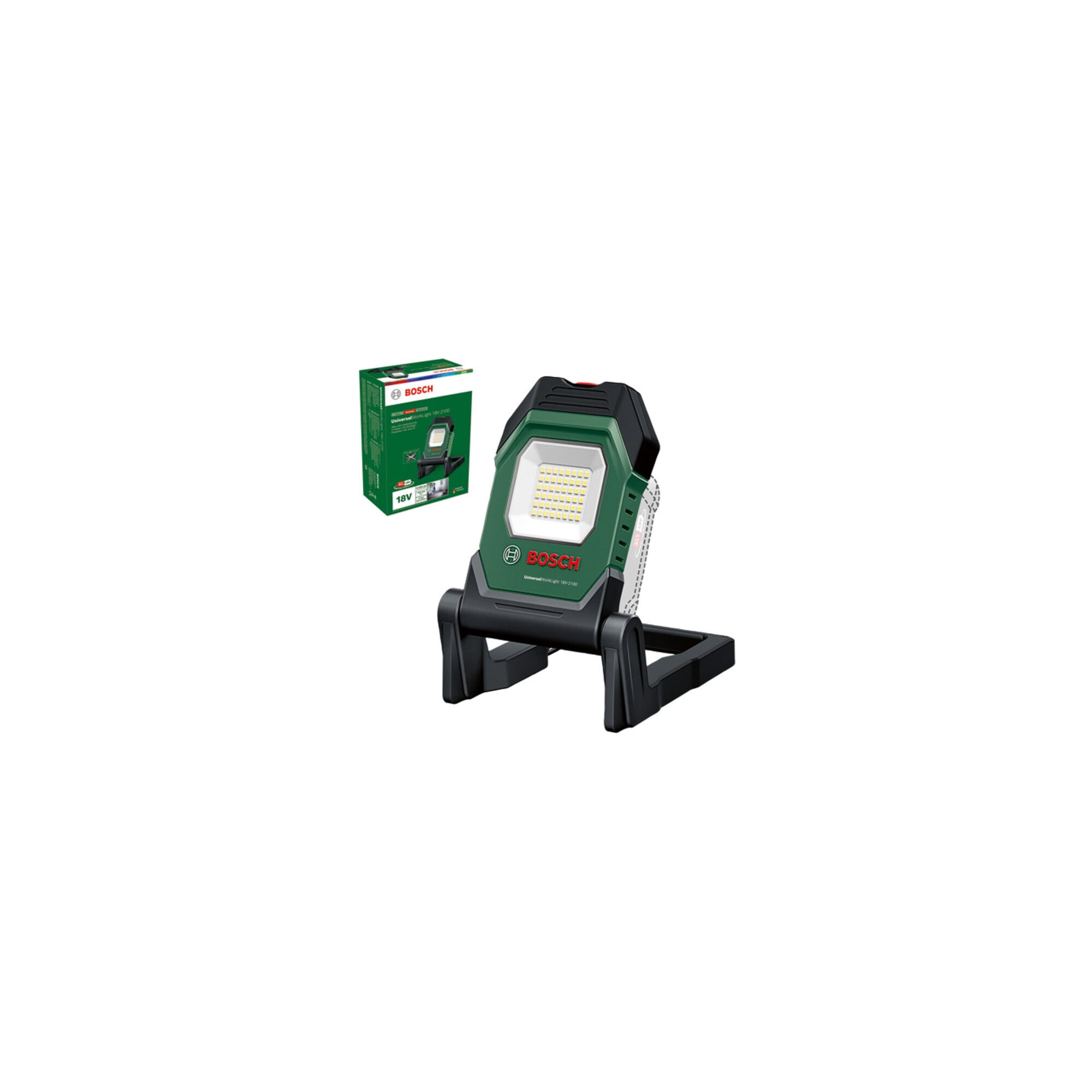 BOSCH Akku-LED-Arbeitsleuchte 18V-2100 - ohne Akku & Ladegerät