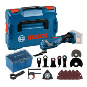 Bosch Akku-Multi-Cutter GOP 18V-34, Starlock Tauchsägeblätter+diverses Zubehör, L-BOXX