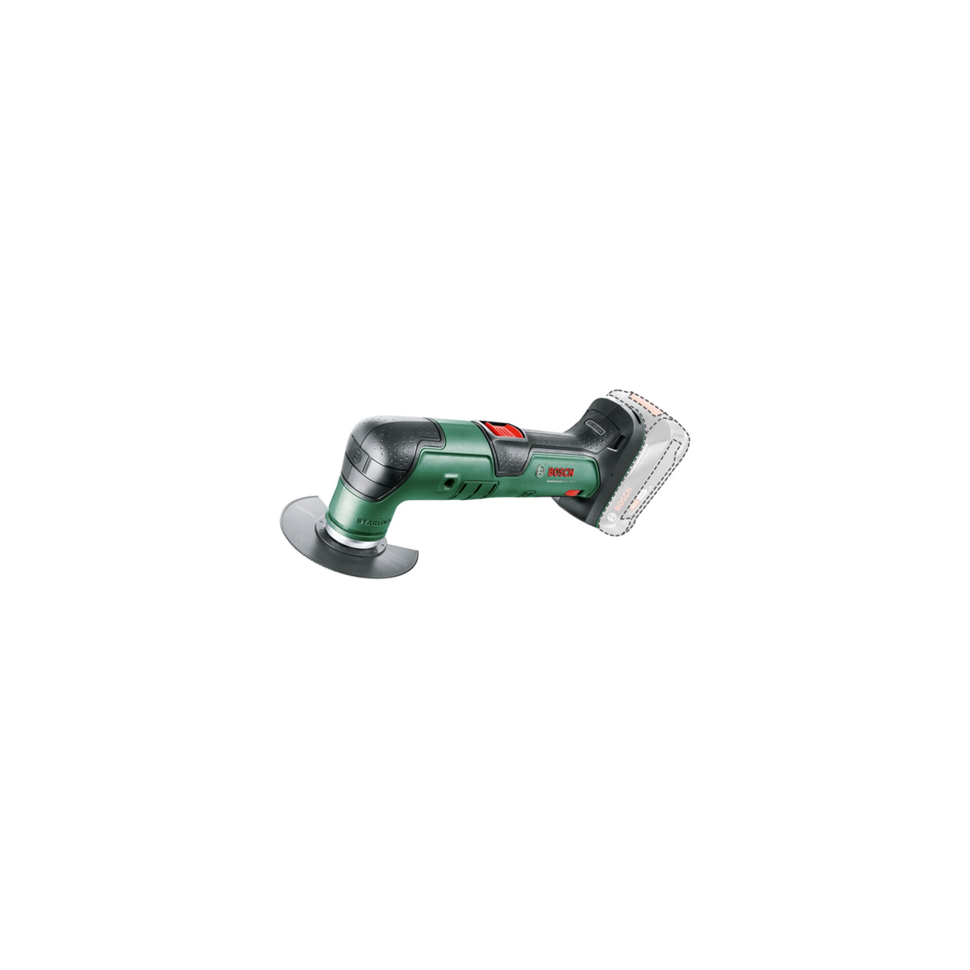 BOSCH Akku-Multifunktionswerkzeug UniversalMulti 18V-32