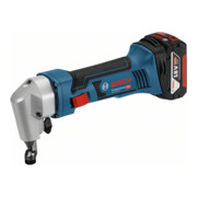 Bosch Akku-Nibbler GNA 18V-16 mit 2 x 5,0 Ah Li-Ion Akku L-BOXX