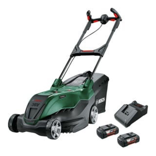 Bosch Akku-Rasenmäher AdvancedRotak 36V-44-750, 2 x Akku 36V 4,0Ah