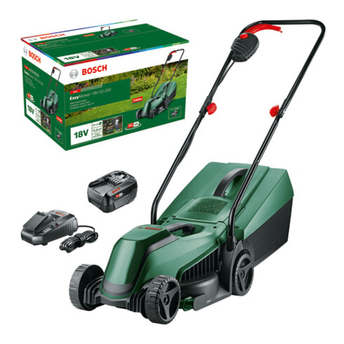 Bosch Akku-Rasenmäher EasyMower 18V-32-200: 1 Akkupack PBA 18V 4,0Ah W-C