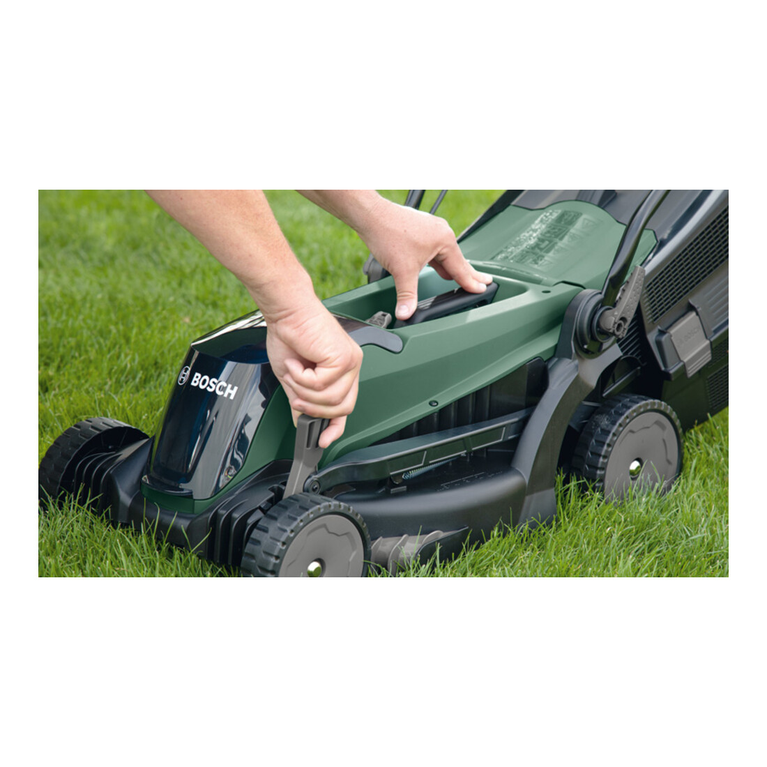 Bosch Akku-Rasenmäher EasyRotak 36-550, 2 x Akku 36V 2,0Ah