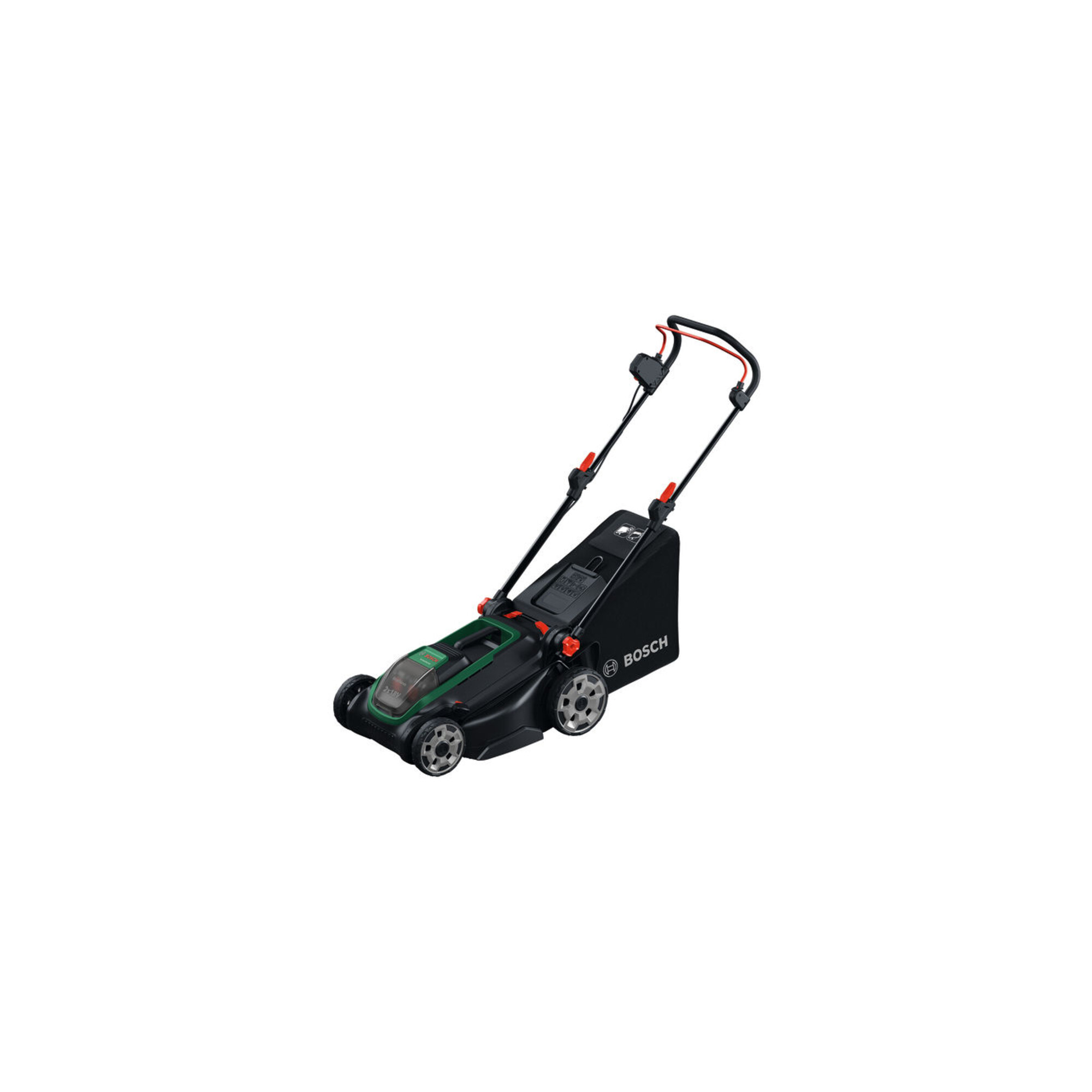 Bosch Akku-Rasenmäher ROTAK18V2-43, 2x Akku PBA 18V 4.0Ah